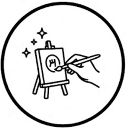 Carefully crafted icon